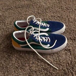 Multicolored vans unisex